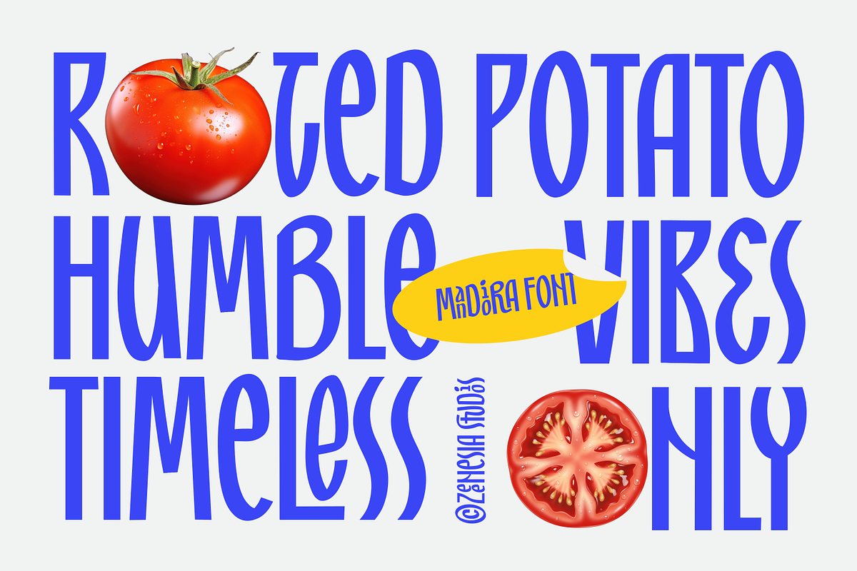 Mandiora, a Sans Serif Font by zeenesia (Photo 3 of 17)