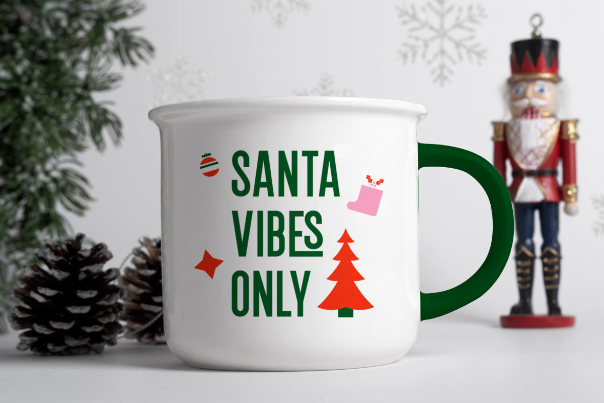 Bright Winter Sans Serif Christmas, a Sans Serif Font by Vadovastd (Photo 8 of 8)
