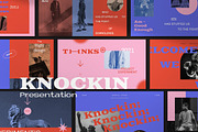 KNOCKIN - New Hype Google Slide, a Presentation Template by Dirtytemp Studio (Thumbnail 1 of 11)