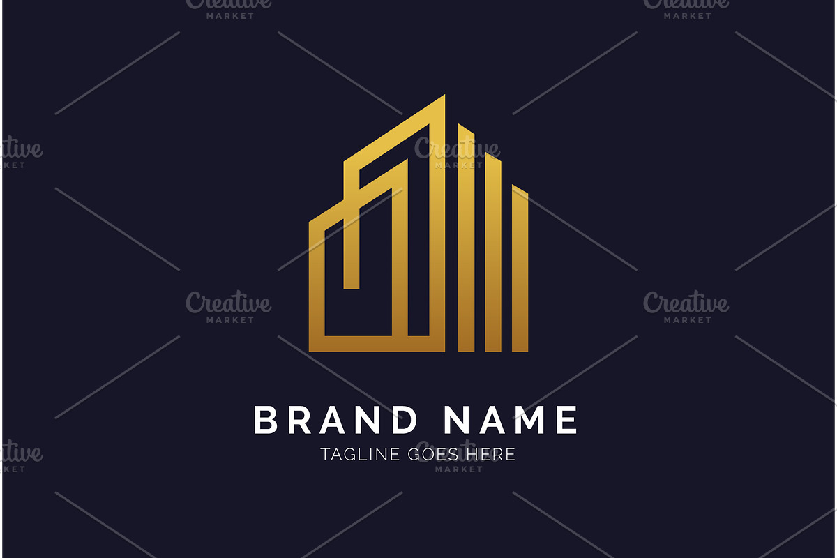 Real Estate Logo, a Branding & Logo Template by Guna Studio (Photo 1 of 4)