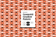 Orange Geometric Gradient Pattern, a Pattern Graphic by Neermana (Thumbnail 1 of 5)