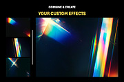 150+ Crystal Light Leaks Overlays, an Object Graphic by Mikel Blazgad (Thumbnail 7 of 11)