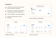 Freelance Business Notion Template, an App Template by MargauxQuercy (Thumbnail 6 of 9)