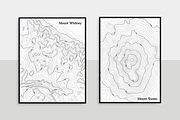 Contour Mapping II - North America, a Pattern Graphic by Hello Mart (Thumbnail 9 of 15)