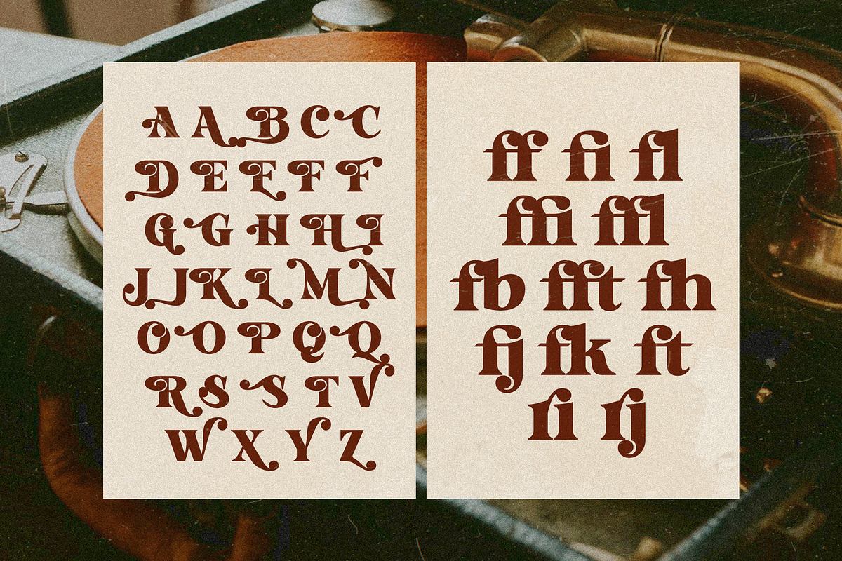 Avedoria Nostalgic Retro Serif Font, a Serif Font by Heinzel Std (Photo 12 of 13)