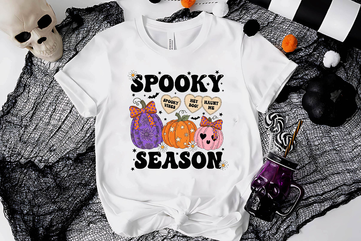 Groovy Halloween PNG Sublimation, a Work Illustration by Dream Creation (Photo 2 of 5)