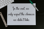 Autumn Birthday | Script Font, a Handwritten Font by Scratchones (Thumbnail 3 of 9)