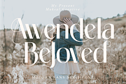 Awendela Beloved, a Sans Serif Font by Muksal Creative (Thumbnail 1 of 10)