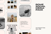 Rome Social Media Pack, a Social Media Template by marmaries (Thumbnail 3 of 7)