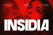 Insidia - Modern Condensed Font