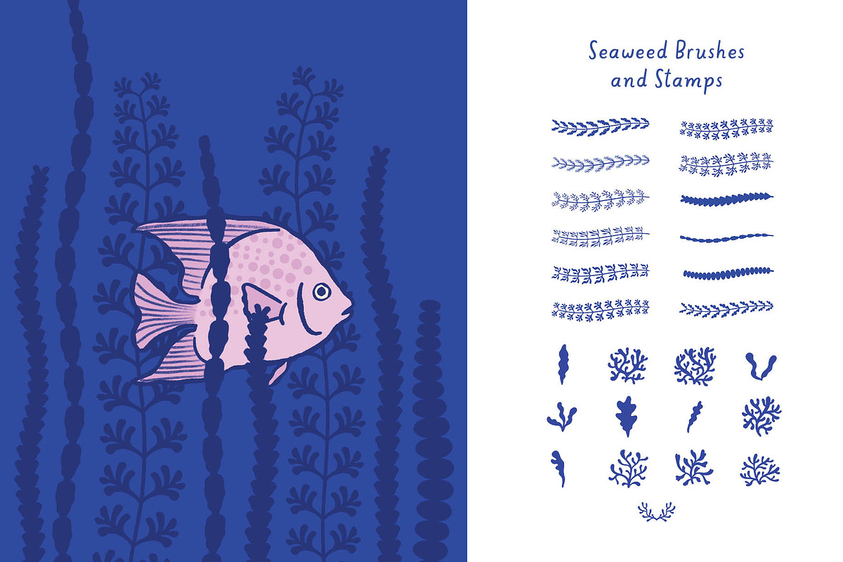 Whimsy Fish Creator for Procreate, a Brush Add-On by Pencil Twist (Photo 6 of 10)