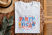 Retro 4th of July Sublimation, an Illustration by SharpMarketplace (Thumbnail 5 of 9)