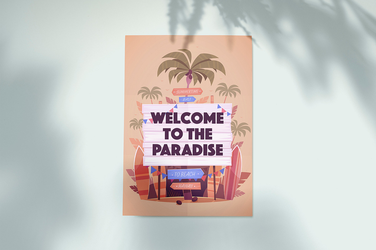 ALOHA Vector Graphics, a Background Graphic by Darumo Shop (Photo 8 of 8)