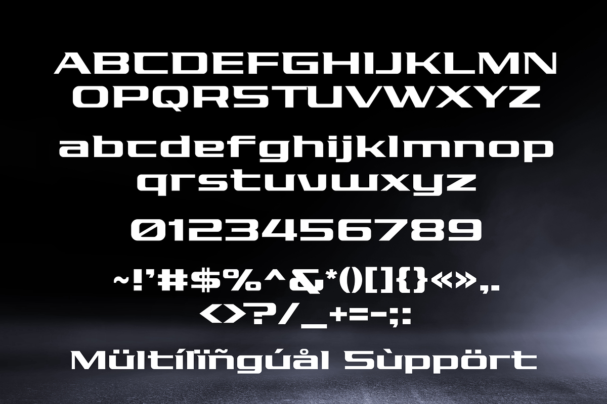Pro Racing, a Sans Serif Font by Sronstudio (Photo 11 of 12)