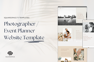 Squarespace Template - Wedding