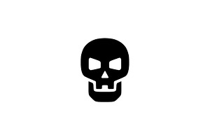 Skull Bone Vector Illustration, a Decorative Illustration by Vectorium Studio