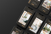 Black Phone Mockup, an iPhone Mockup by Mockup Supper (Thumbnail 12 of 15)