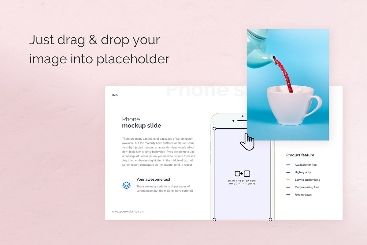 IRIS Creative PowerPoint Template, a Presentation Template by Vladislav Muslakov (Photo 4 of 15)