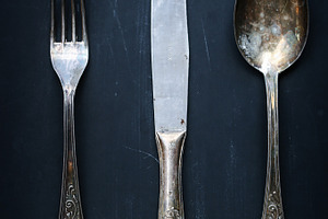 Minimal Series: vintage flatware