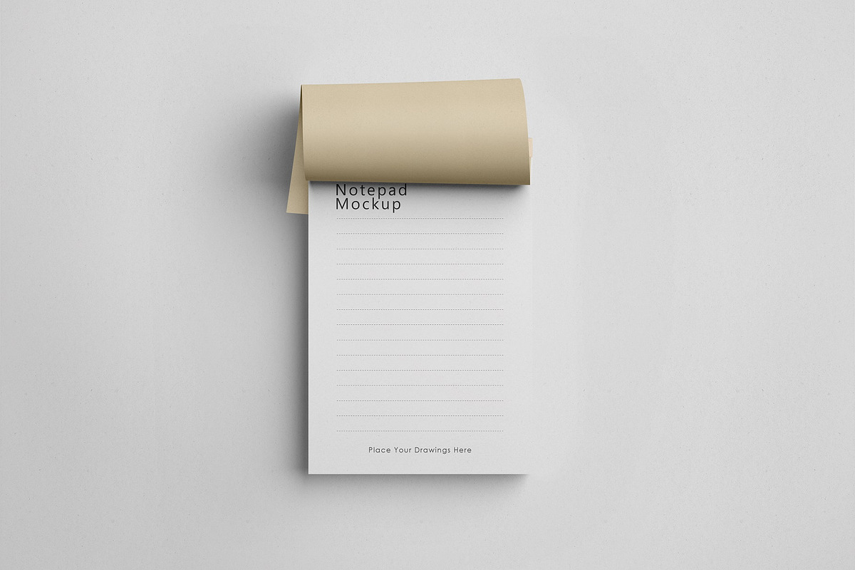 Notepad Mockup Set, Sketchbook, a Books & Magazine Mockup by Tahtagraphic (Photo 2 of 7)