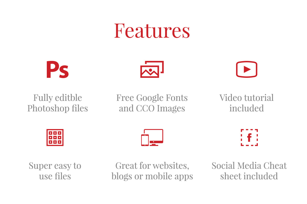 Pinterest Social Media Pack, a Social Media Template by Web Donut (Photo 2 of 6)
