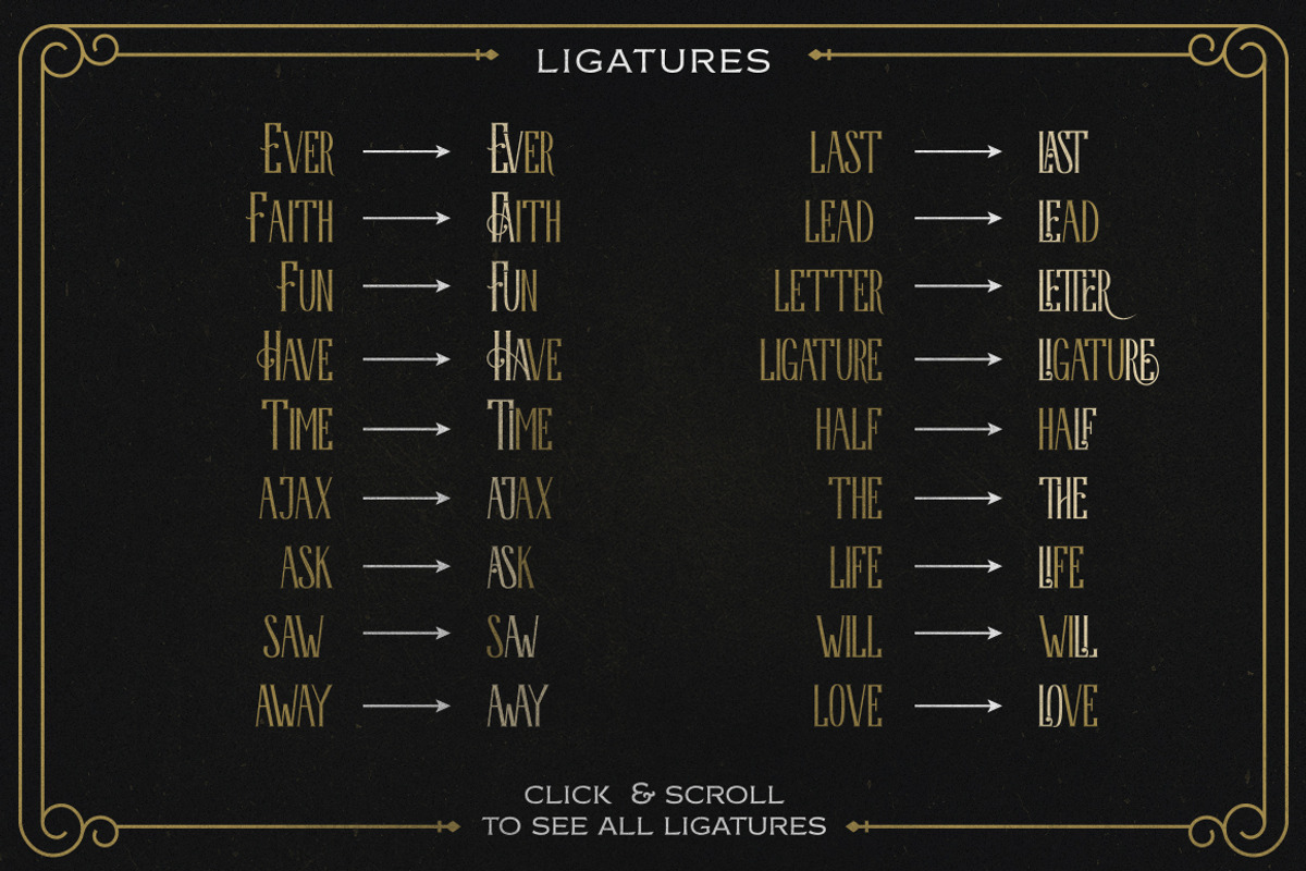 HavaShine Typeface with Extras preview 6