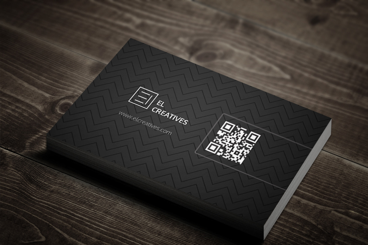 Dark Corporate Business Card, a Business Card Template by bouncy (Photo 4 of 4)