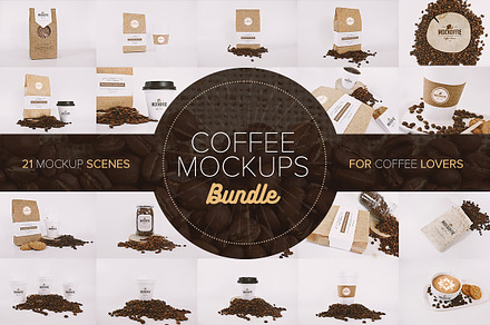 Coffee Mockups Bundle