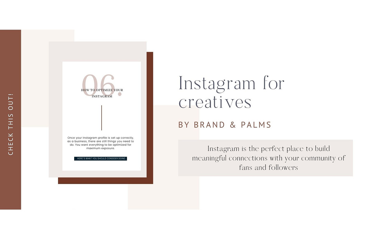 Instagram DIY Templates + Guide, a Social Media Template by Brand & Palms (Photo 5 of 10)