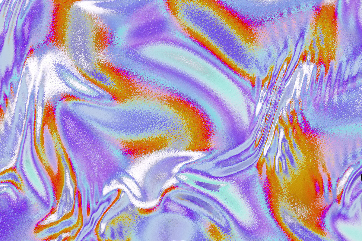 Holographic posters template set, a Texture Graphic by Mary P (Photo 2 of 3)