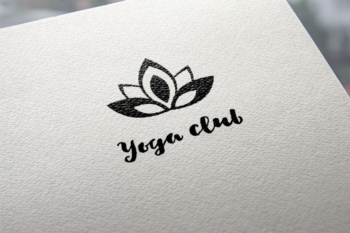 Yoga logo, a Branding & Logo Template by SonneLeo (Photo 1 of 2)