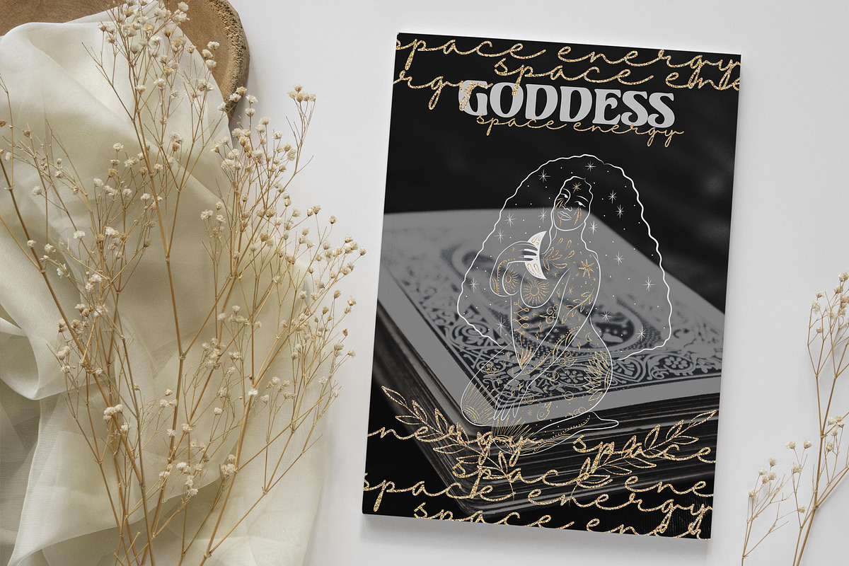 Space Goddesses. The birth of energy, an Illustration by Chikovnaya (Photo 6 of 15)