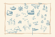 Summer Hand Drwan Illustrations, a Graphic by Anastasiya Klempach (Thumbnail 3 of 14)