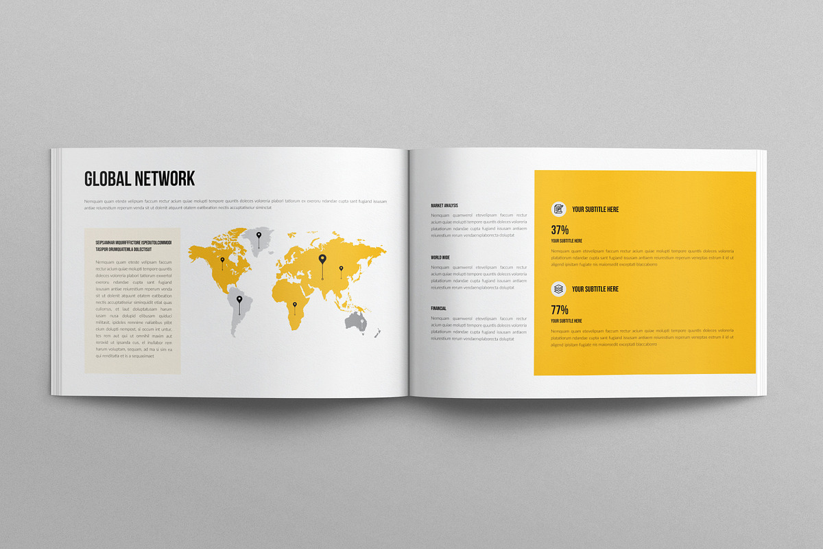 Business Brochure Template, a Brochure Template by E-Type (Photo 4 of 7)