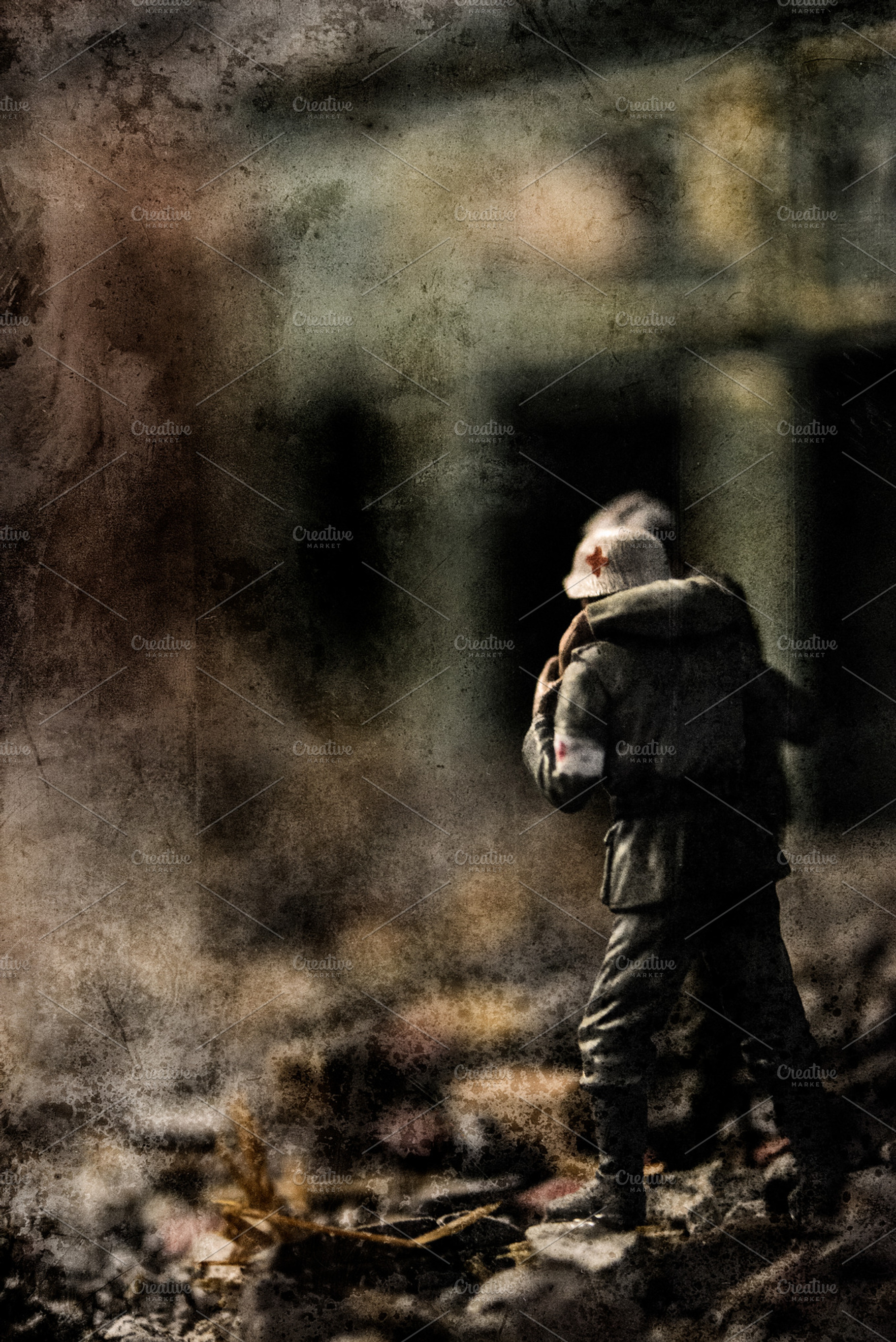 Medic Containing War Injury And Medic