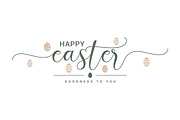 Easter Card With Happy Easter, an Illustration by PushLogo (Thumbnail 2 of 3)