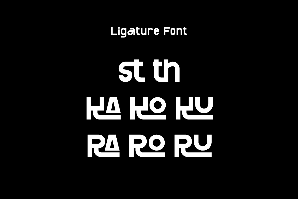 Ekogray - Modern Techno Font, a Sans Serif Font by Iqsiart Studio (Photo 11 of 12)