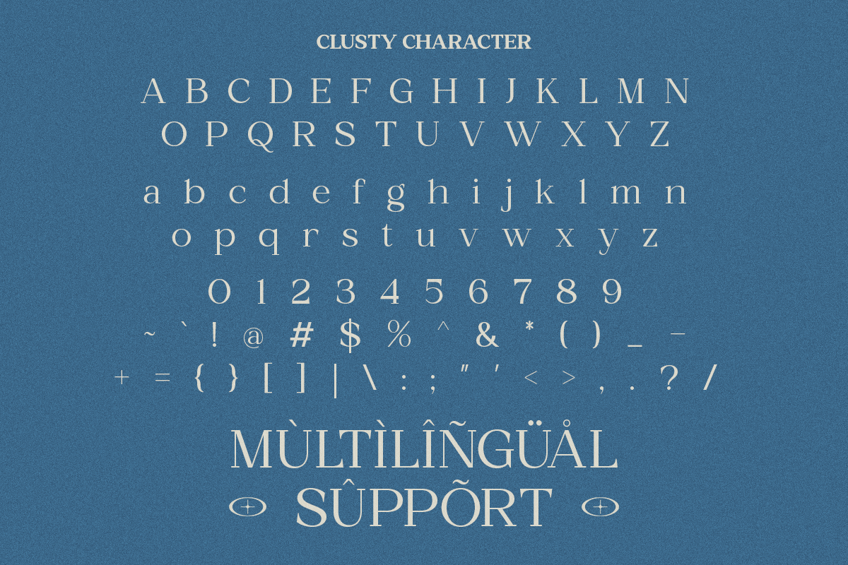 Clusty – Modern Serif, a Serif Font by RagamKata (Photo 10 of 10)