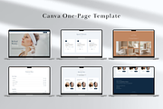 High-End Med Spa Canva Website, a Landing Page Template by batang (Thumbnail 2 of 5)