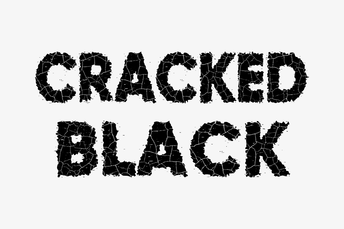 Cracked Font, a Font by Font Craft Studio (Photo 2 of 7)