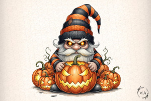Halloween Zombie Gnomes PNG, an Illustration by Craft Nest