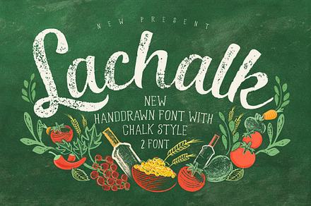 LaChalk Typeface, a Script Font by StoricType