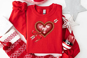 Latch Hook Yarn Valentine Heart PNG, an Illustration by Designking (Thumbnail 2 of 6)