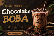 Aoboba Nizer - Boba Display Font, a Handwritten Font by productype1 (Thumbnail 10 of 11)