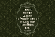 Floranza - Luxury Christmas Display, a Serif Font by Inviline.co (Thumbnail 9 of 10)