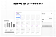 Shadcn UI Components for Sketch, an UI Kit Template by WhiteUI.Store (Thumbnail 7 of 9)