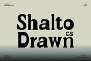 CS Shalto Drawn, a Serif Font by Craft Supply Co. (Thumbnail 1 of 8)