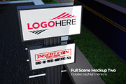 Outdoor Parking Lot Sign Mockup, a Product Mockup by IFBdesign (Thumbnail 6 of 6)