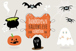 Handdrawn Halloween Collection