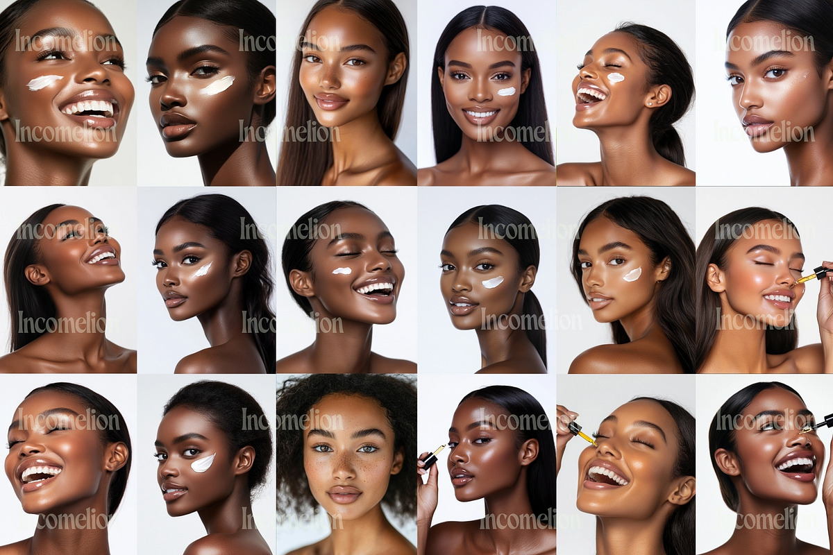 125 Melanin Skincare Stock Photos, a Beauty & Fashion Photo by Incomelion (Photo 6 of 8)